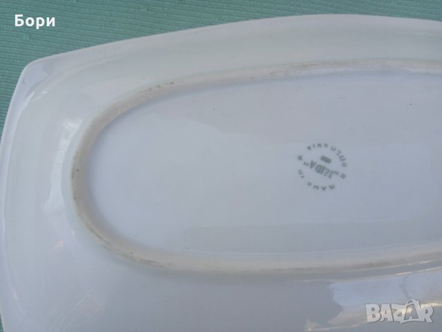 Стар порцелан плато, снимка 5 - Чинии - 35747740