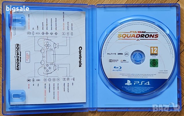 Перфектен диск Star Wars Squadrons PS4 Playstation 4 Плейстейшън, снимка 3 - Игри за PlayStation - 42674653