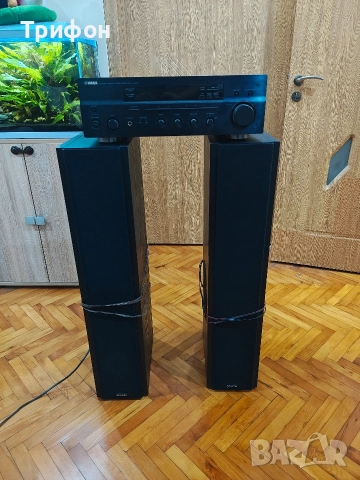 ресийвър Ямаха с тонколони Денон, снимка 7 - Аудиосистеми - 52770978