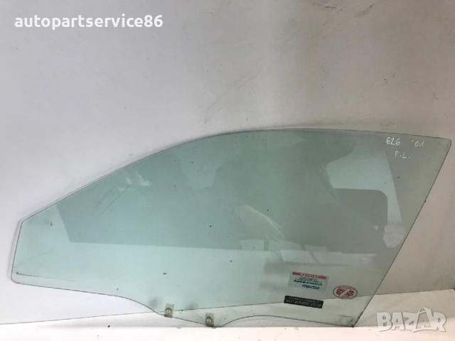 Предно ляво стъкло на врата прозорец за Mazda 626 (2001) 43R-00014