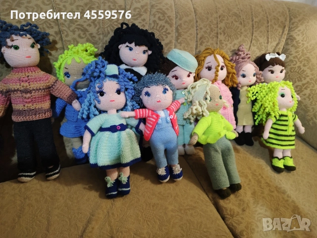Плетени кукли, снимка 2 - Кукли - 53773251