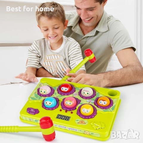 Интерактивна игра BAODLON „Удряне на къртица“, снимка 6 - Игри и пъзели - 52802831