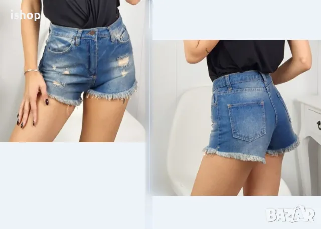 Къси Дънкови Панталони, снимка 1