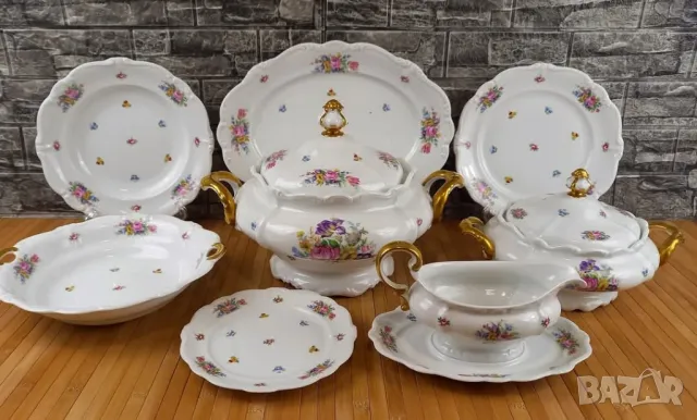 Rosenthal Pompadour - Сервиз за 6 човека за кафе или чай и храна, снимка 2 - Сервизи - 50224434