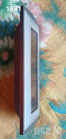 Стайна метеорологична станция с часовник - аларма и календар. Нова., снимка 2 - Други стоки за дома - 41471372