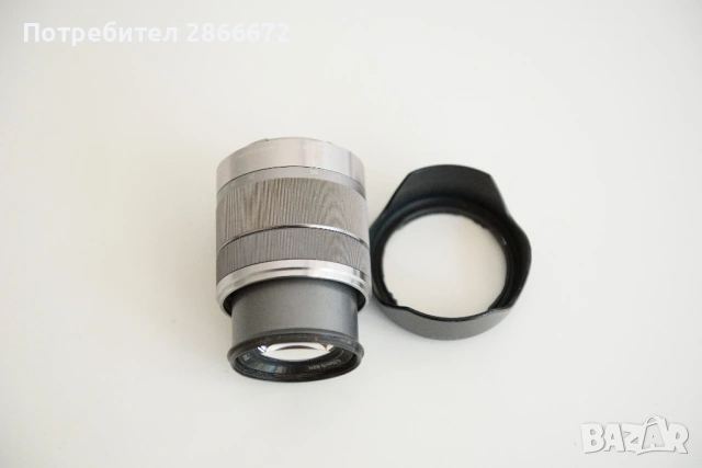 Обектив Sony E 18-55/3,5-5,6 OSS, снимка 7 - Обективи и филтри - 53537308