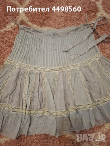 PEACH Пола/коприна и памук, снимка 2 - Поли - 51119565