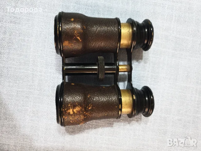 Старинен бронзов бинокъл, снимка 2 - Антикварни и старинни предмети - 49773197