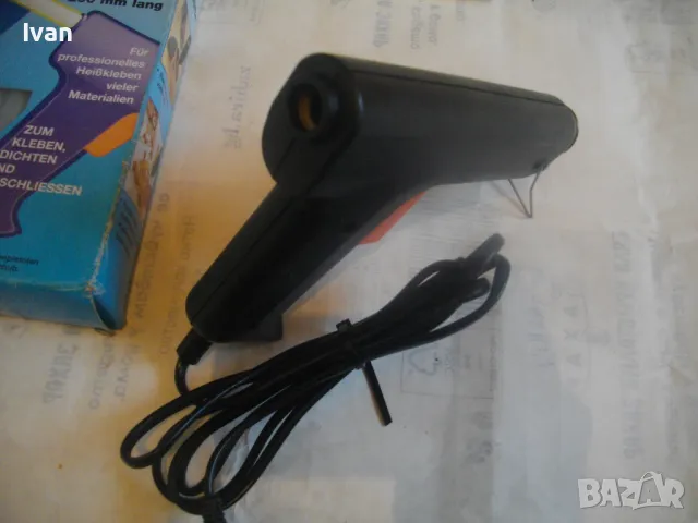 30W MEISTER CRAFT НЕМСКИ ЕЛЕКТРИЧЕСКИ ПИСТОЛЕТ ТОПЛО ЛЕПЕНЕ СИЛИКОН С 2 ПАКЕТА НЕМСКИ ПРЪЧКИ СИЛИКОН, снимка 17 - Други инструменти - 48603971