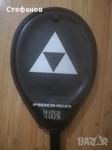 Рядка, професионална ретро тенис ракета Fischer MatchMaker2, снимка 2 - Антикварни и старинни предмети - 48548457