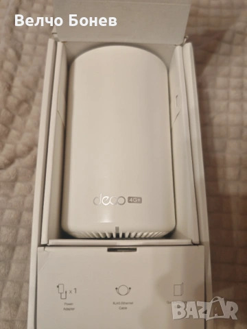 TP-Link Deco X1500-4G Wi-Fi 6 AX1500 4G+/SIM рутер, снимка 2 - Рутери - 53101052