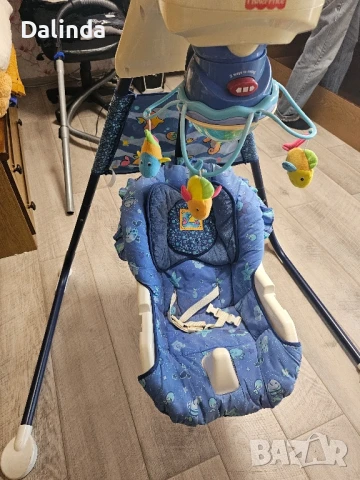 Бебешка люлка Fisher Price , снимка 5 - Детски люлки - 50477836