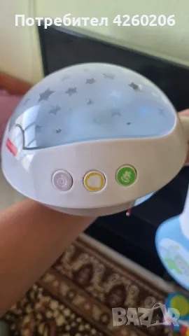 Бебешка светеща музикална въртележка, снимка 5 - Музикални играчки - 47631937