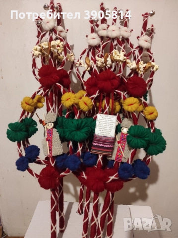 Коледни топки и сурвачки за радост на малки и големи , снимка 7 - Декорация за дома - 52490134