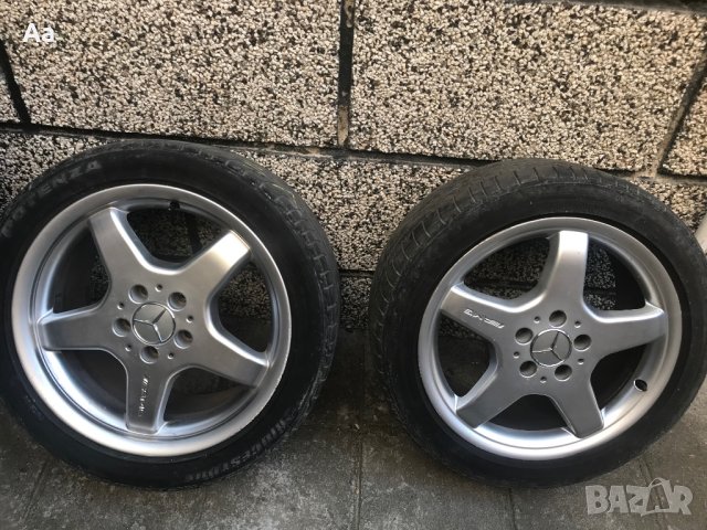 Оригинални 17 “ AMG джанти с гуми, снимка 6 - Гуми и джанти - 42574930