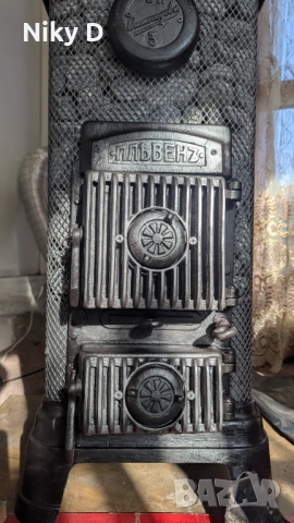 Стара антична печка, снимка 6 - Други ценни предмети - 53532195