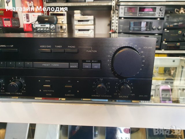 Ресийвър Denon DRA-350 В отлично техническо и визуално състояние., снимка 6 - Ресийвъри, усилватели, смесителни пултове - 39849730
