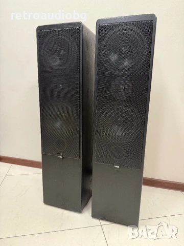 🔉Ретро трилентови подови тонколони CANTON Ergo 80 DC - 120-180W - 4 ома - Made in Germany🔉, снимка 2 - Тонколони - 52255488