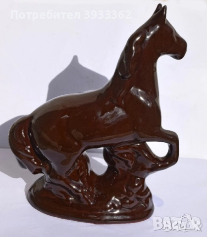 Керамично конче статуетка, снимка 2 - Статуетки - 51935530