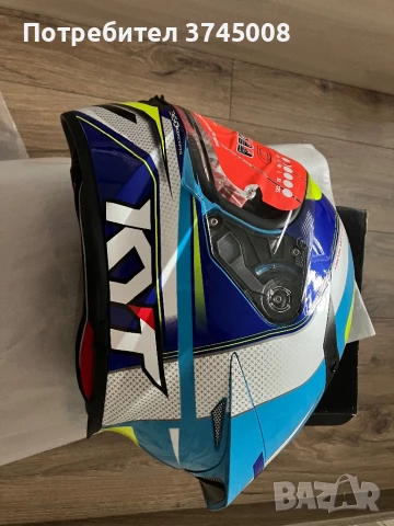 Мото каска KYT размер S, снимка 4 - Спортна екипировка - 51038127