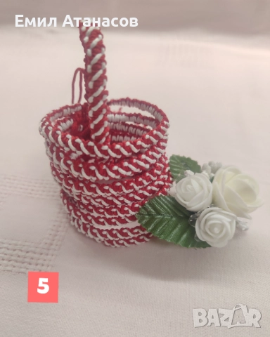 Мъжки мартеници от макраме с пристягане, снимка 5 - Други - 52041766