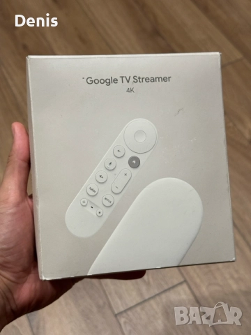 ТВ Бокс - Google TV Streamer 4k 32GB - Цвят - Porcelaine
