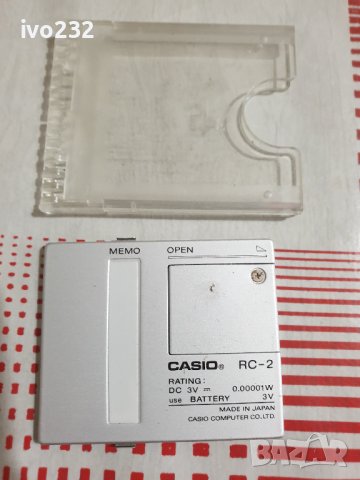 Casio RC-2 Memory , снимка 4 - Друга електроника - 41981980