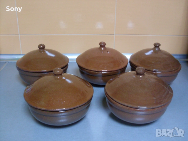 Стари български керамични гювечета., снимка 4 - Антикварни и старинни предмети - 53691910