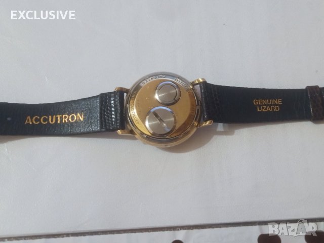 Bulova Accutron 14k gold filled Споразумение!, снимка 5 - Мъжки - 42048652