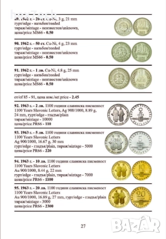 ❤️ ⭐ Каталог на българските монети 2026 година Николов ⭐ ❤️, снимка 7 - Нумизматика и бонистика - 51912379