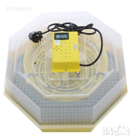 Инкубатор за 60 яйца Cleo 5 TH, с термометър и влагомер, снимка 2 - За птици - 52935630