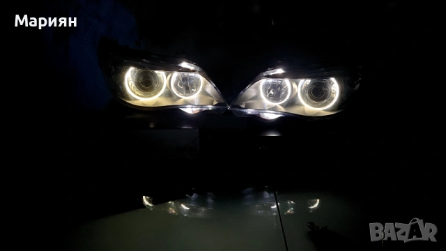 Фарове BMW e60/61, снимка 9 - Части - 53065895