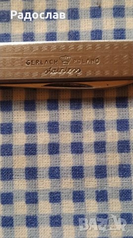 GERLACH старо ножче с две остриета , снимка 5 - Ножове - 40531627