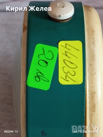 Стар механичен будилник ВИТЯЗЪ СССР рядък за КОЛЕКЦИЯ ДЕКОРАЦИЯ 44034, снимка 7 - Антикварни и старинни предмети - 51958511