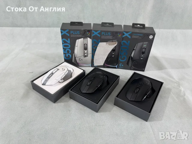 Мишка геймърска Logitech G502 X Plus / LIGHTSPEED