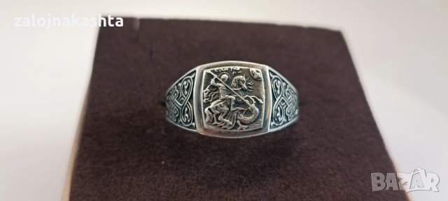 Сребърен пръстен-7,42гр/925