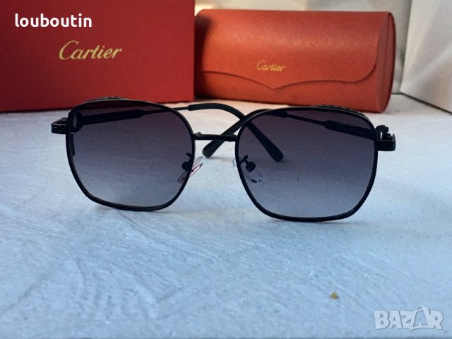 Cartier 2023 дамски слънчеви очила 4 цвята квадратни, снимка 7 - Слънчеви и диоптрични очила - 41968640