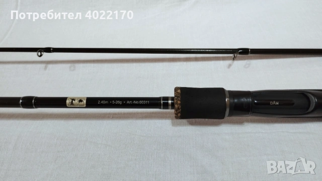 DAM Yagi Light Jig (спининг 2.40 м, 5-26 г), снимка 6 - Въдици - 53618221