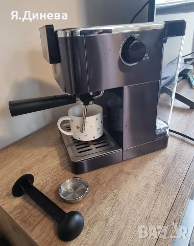 Кафемашина Klarstein в черен цвят , снимка 4 - Кафемашини - 53601466