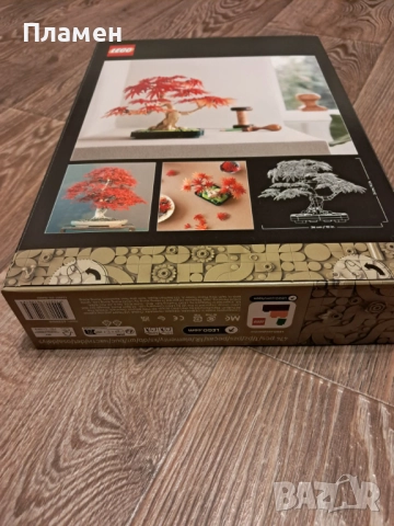 Конструктор LEGO Botanicals - Бонзай Червен японски клен (10348), снимка 4 - Конструктори - 52971177