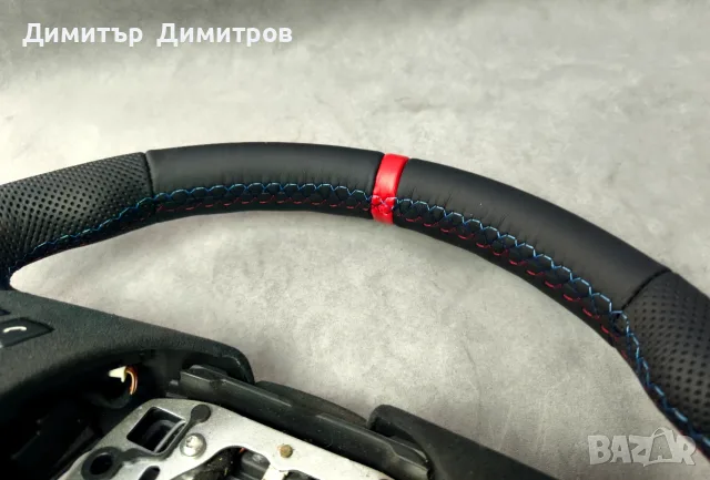 Претапициран волан за BMW E60, снимка 10 - Части - 55838698