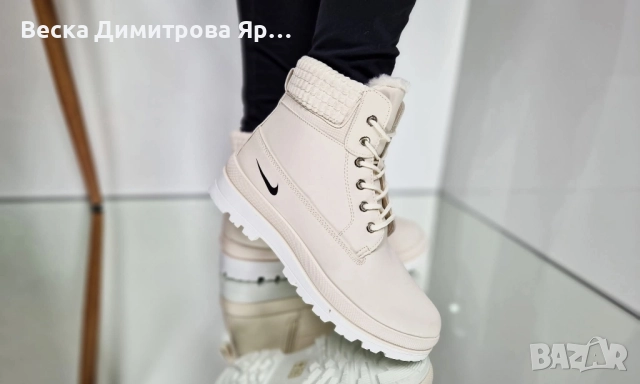 Дамски обувки с топла дебела вата , снимка 12 - Дамски боти - 52115187