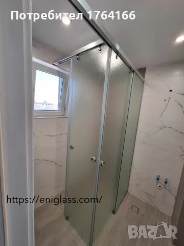 Душ кабина с плъзгащ механизъм, снимка 4 - Други стоки за дома - 49413719