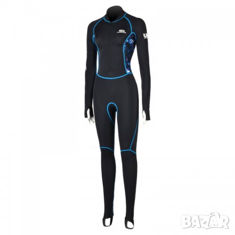 Дамски костюм гащеризон с ултравиолетова защита Aropec Skin Diver Geom 5110W      