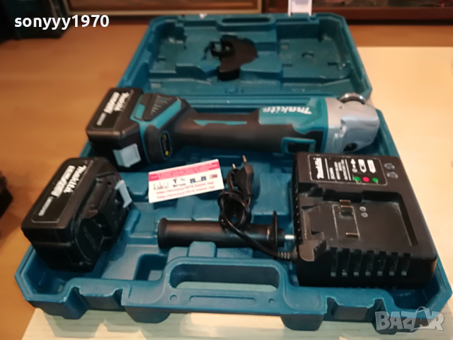 MAKITA ФЛЕКС+LI-ION BATTERY X2+CHARGER 2503221853, снимка 2 - Куфари с инструменти - 36232333