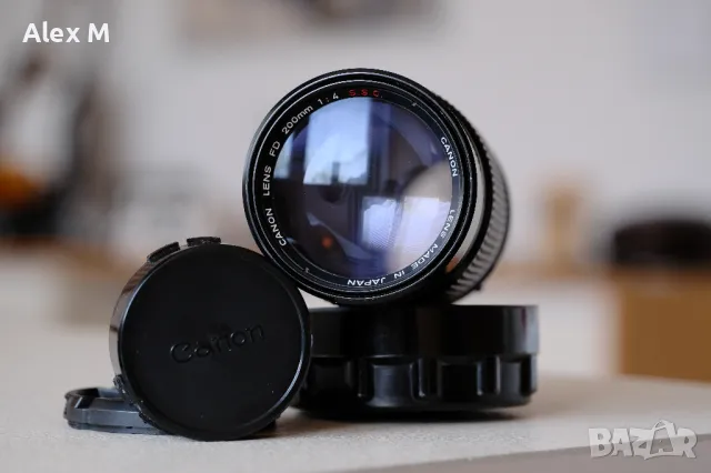 Canon FD 200mm f/4 S.S.C., снимка 1