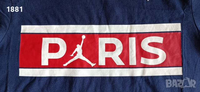 Тениска NIKE AIR JORDAN PSG размер L. Нова., снимка 3 - Тениски - 51497145