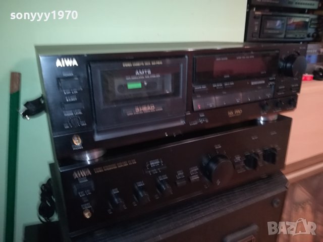 AIWA 3HEAD DECK+AIWA AMPLIFIER 2407231100, снимка 2 - Ресийвъри, усилватели, смесителни пултове - 41640405