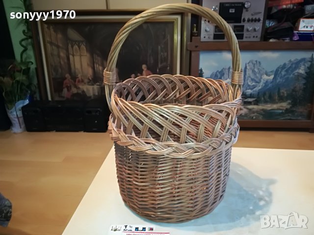 ПЛЕТЕНА КОШНИЦА ОТ ГЕРМАНИЯ 1504231919, снимка 9 - Антикварни и старинни предмети - 40377324