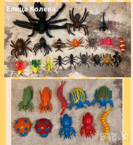 Голям лот играчки насекоми/ буболечки 